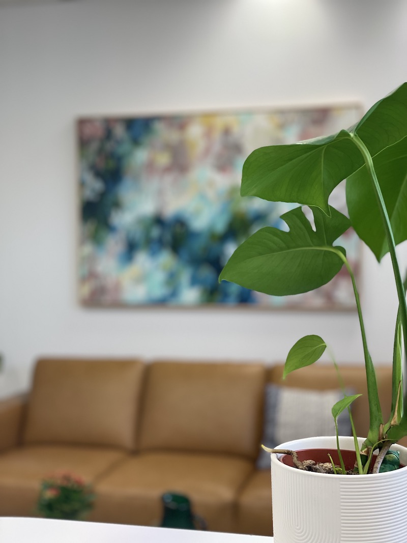 A treatment room at Wellness Chiropractic
